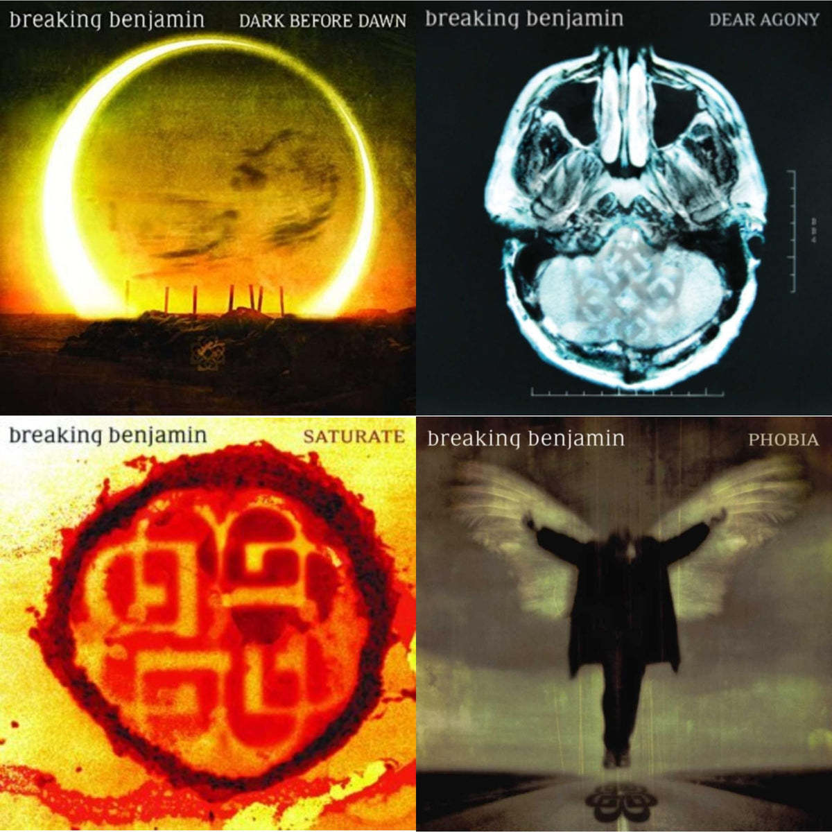 Dark Before Dawn & Dear Agony & Saturate & Phobia