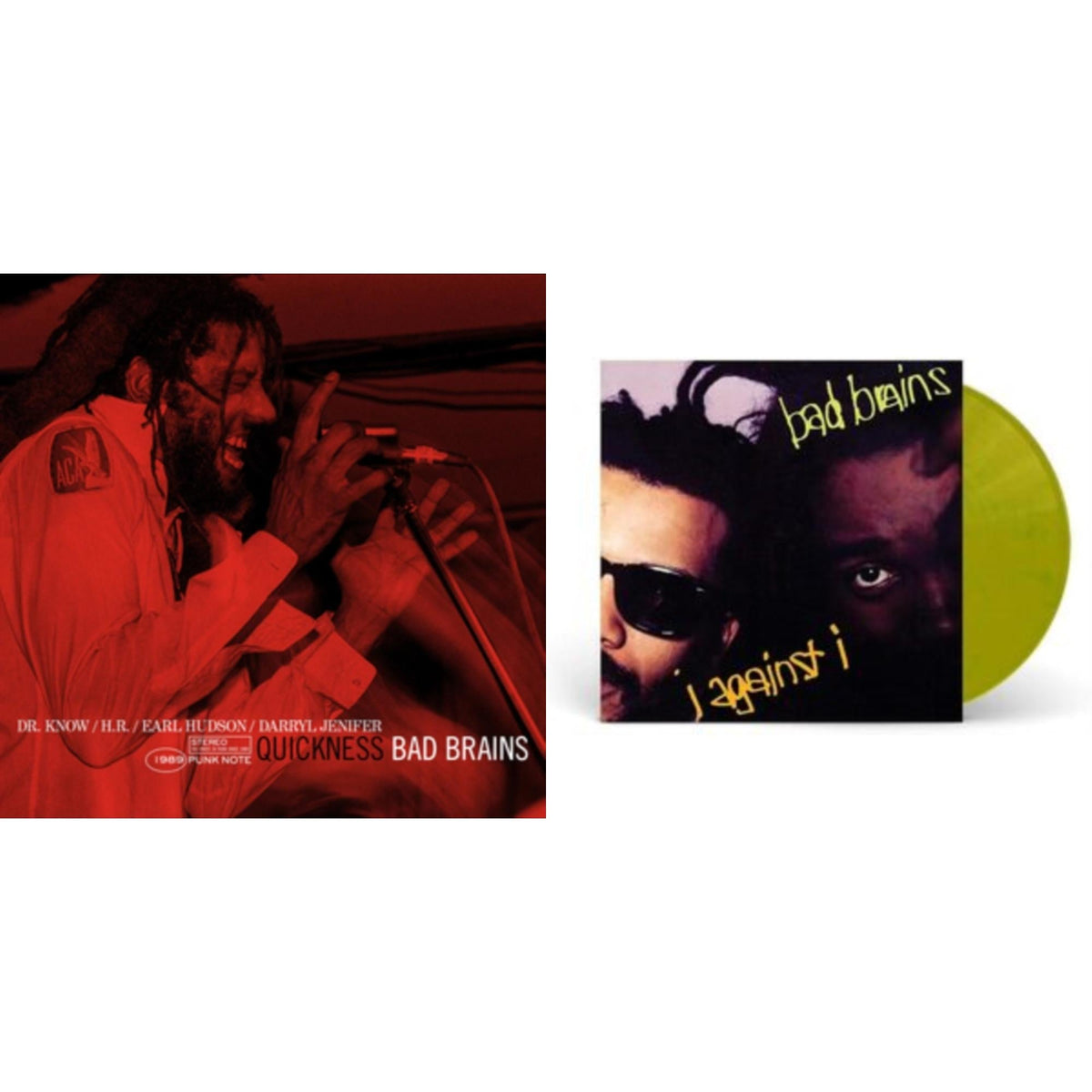 Quickness (Punk Note) & I Against I (Plutonium LP Vinyl)