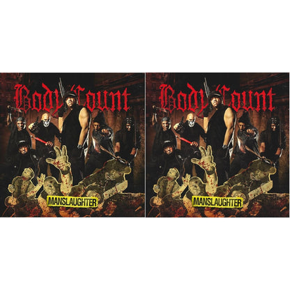 This is a 2 LP Vinyl SKU bundle.
1.This LP Vinyl is brand new.Format: LP VinylMusic Style: Heavy MetalThis item's title is: Manslaughter (Cloudy Blood Red/Ultra Clear LP Vinyl)Artist: Body CountLabel: SUMERIAN RECORDSBarcode: 810121772218Release Date: 7/7/2023
2.