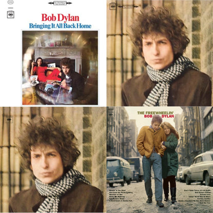 This is a 4 LP Vinyl SKU bundle.
1.This LP Vinyl is brand new.Format: LP VinylMusic Style: Folk RockThis item's title is: Bringing It All Back HomeArtist: Bob DylanLabel: ColumbiaBarcode: 194398902814Release Date: 4/8/2022
2.This LP Vinyl is brand new.