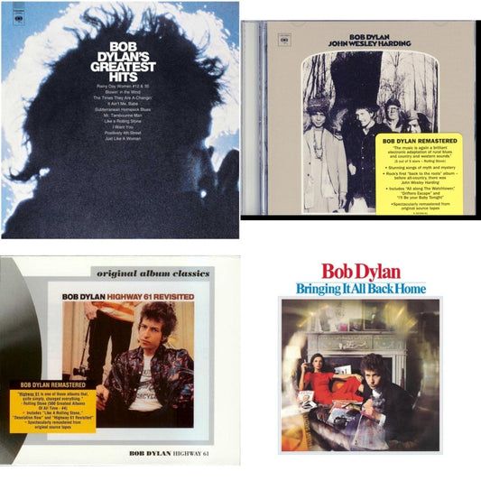Greatest Hits Vol.1 & John Wesley Harding & Highway 61 Revisited & Bringing It All Back Home
