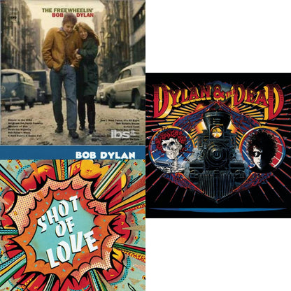 Freewheelin Bob Dylan & Shot Of Love & Dylan & The Dead