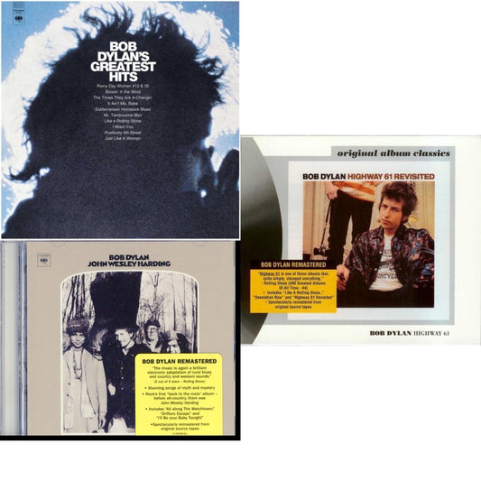 Greatest Hits Vol.1 & John Wesley Harding & Highway 61 Revisited