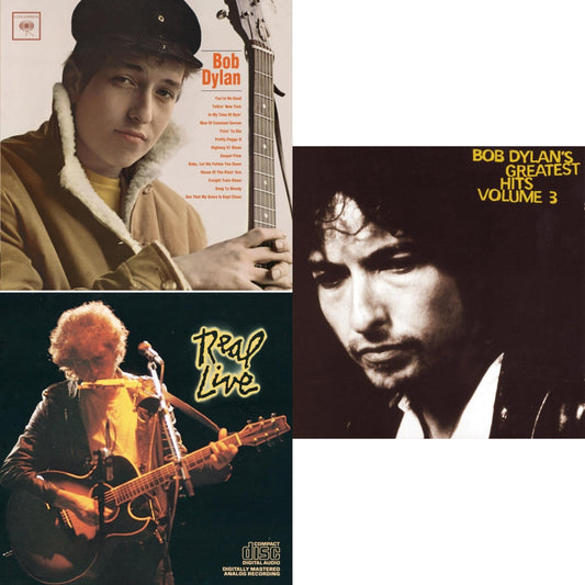 Bob Dylan & Real Live & Greatest Hits Vol.3