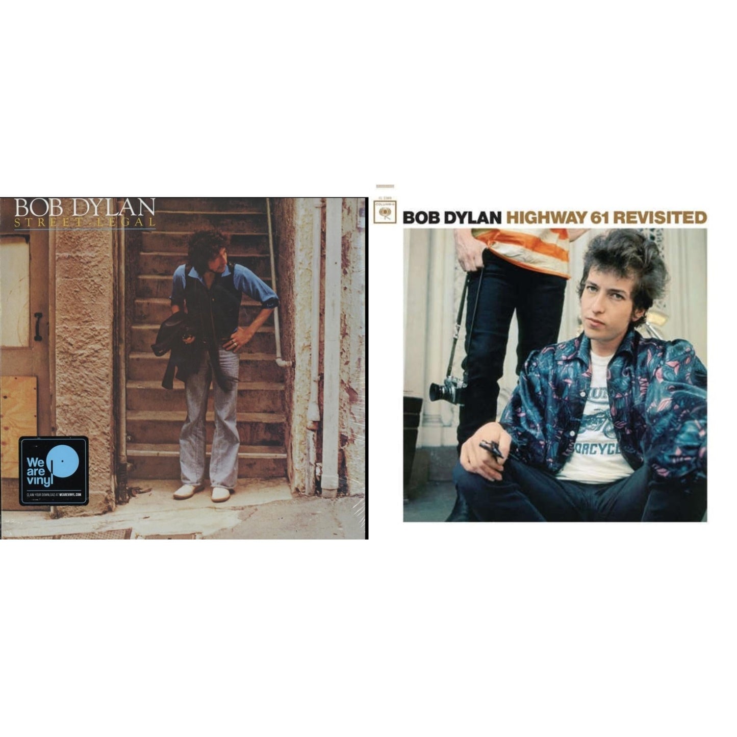 Street-Legal (150G LP Vinyl/Dl) & Highway 61 Revisited