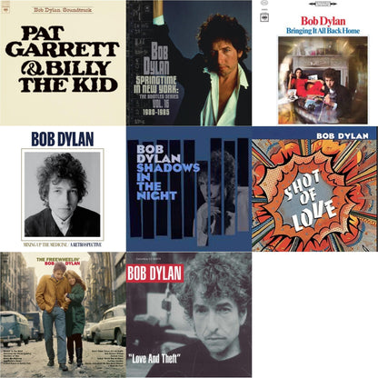Pat Garrett & Billy The Kid (150G LP Vinyl/Dl) & Springtime In New York: The Bootleg Series Vol. 16 (1980-1985) (2LP) & Bringing It All Back Home & Mixing Up The Medicine & Shadows In The Night (LP/CD/180G) & Shot Of Love (150G/Dl Card)