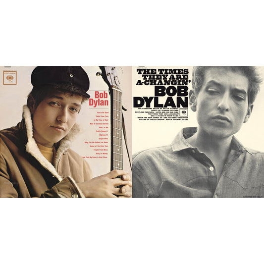 Bob Dylan (Mono) & Times They Are A-Changin (Mono)