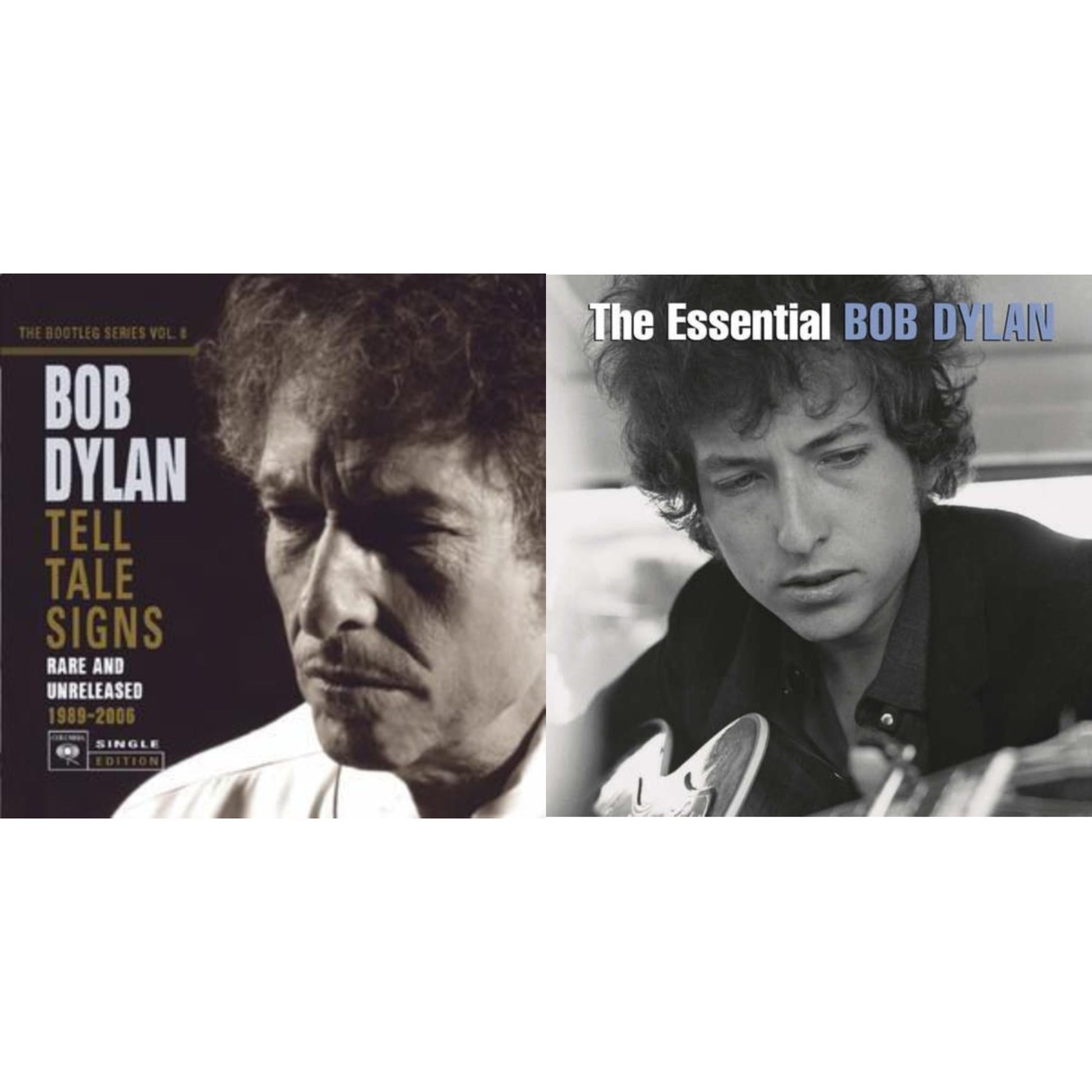 This is a 2 CD SKU bundle.
1.This CD is brand new.Format: CDMusic Style: Country BluesThis item's title is: Tell Tale Signs: Bootleg Series Vol.8Artist: Bob DylanLabel: LegacyBarcode: 886973474723Release Date: 11/4/2008
2.This CD is brand new.