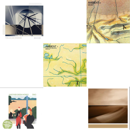 Foreverandevernomore & Another Green World (140G/2017 Master) & Ambient 1: Music For Airports & Ambient 4: On Land & Small Craft On A Milk Sea (2LP/Dl Card)