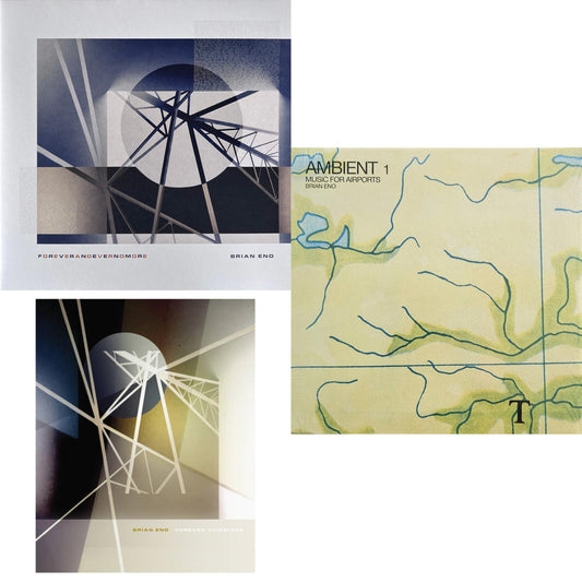Foreverandevernomore & Forever Voiceless (Crystal Clear LP Vinyl) & Ambient 1: Music For Airports