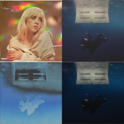 Happier Than Ever (2LP/Recycled Vinyl/Rainbow Foil Jacket) (Rsd) & Hit Me Hard & Soft (Recycled Black LP Vinyl) & Hit Me Hard & Soft (Isolated Vocals) (Cream White LP Vinyl) & Hit Me Hard & Soft (Anniversary Edition/Blue & Orange Splatter LP Vinyl)