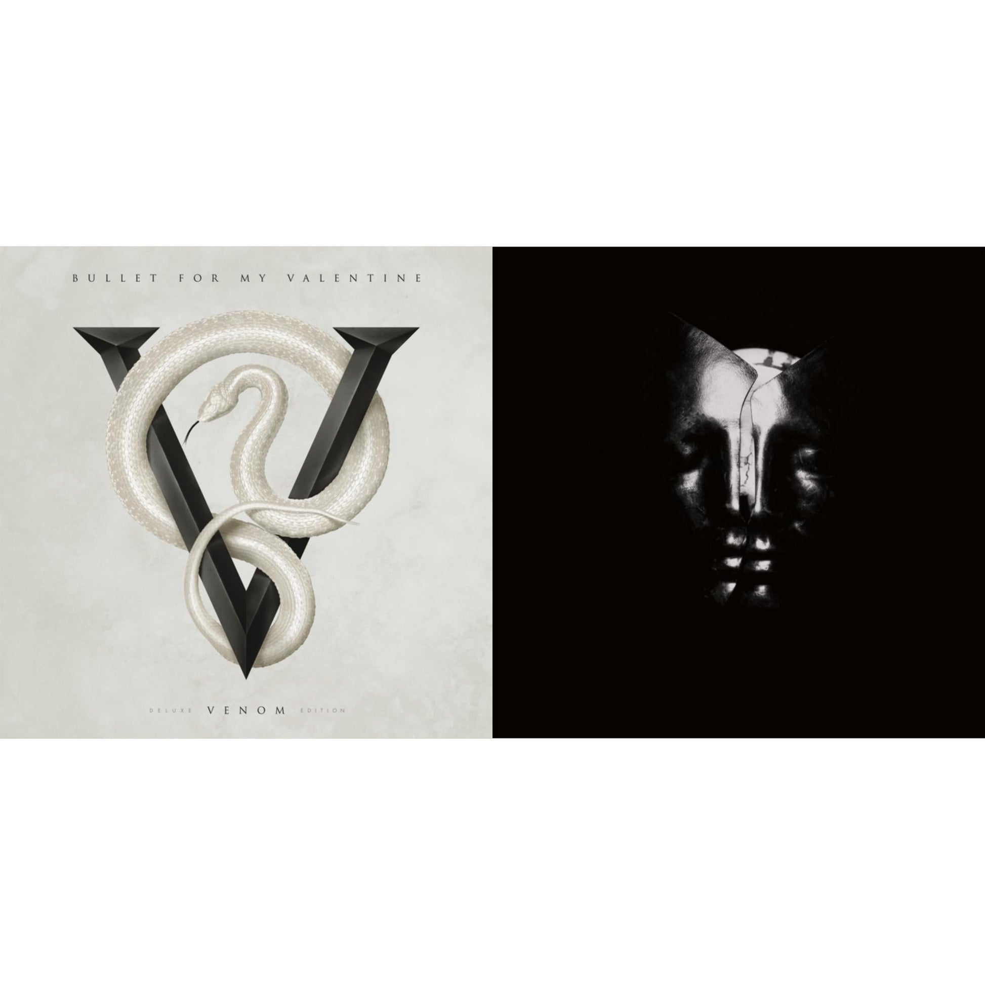 This is a 2 LP Vinyl SKU bundle.
1.This LP Vinyl is brand new.Format: LP VinylMusic Style: Euro HouseThis item's title is: Venom (2LP/150G/Dl Card)Artist: Bullet For My ValentineLabel: RCA RECORDSBarcode: 888751172418Release Date: 8/14/2015
2.This LP Vinyl is brand new.