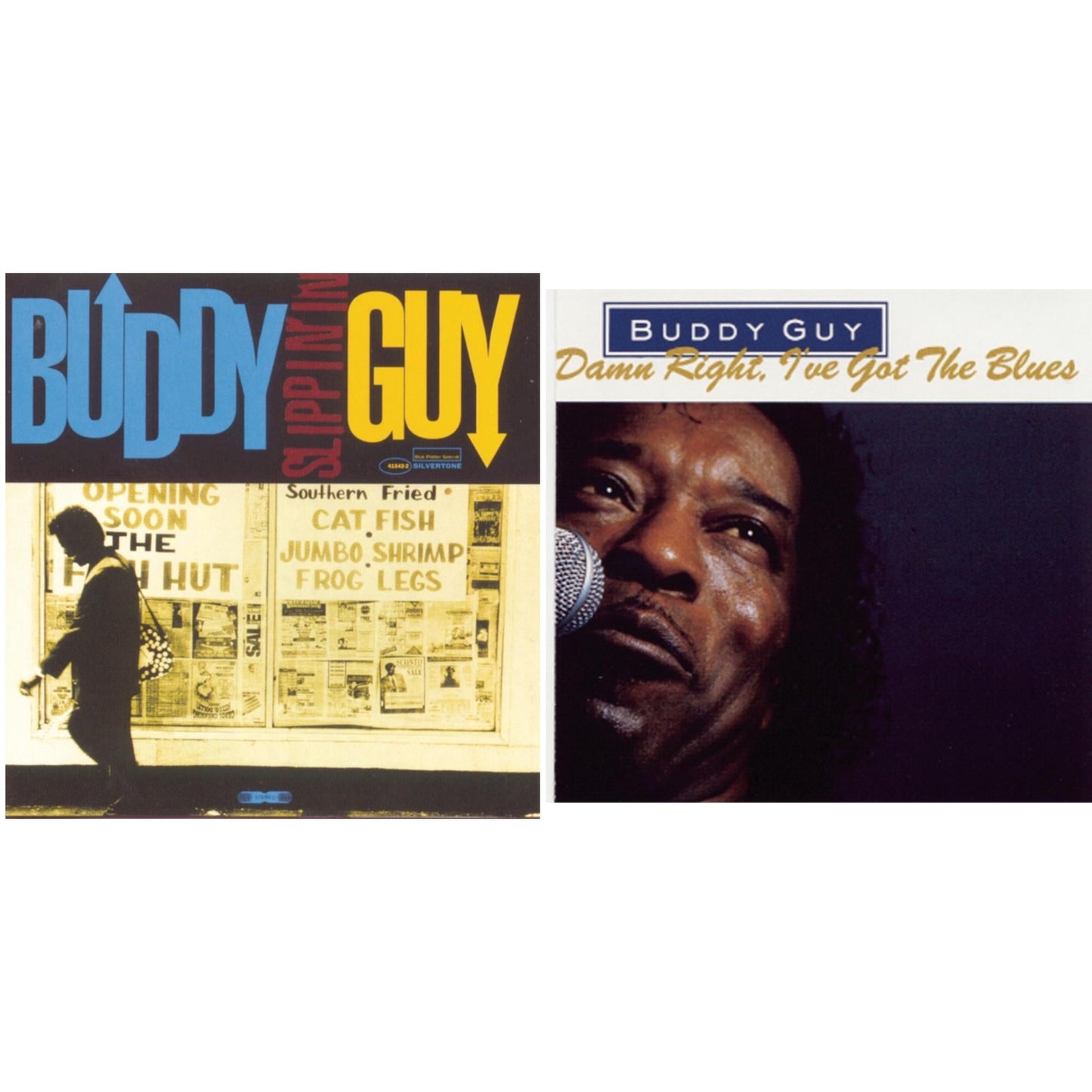 This is a 2 CD SKU bundle.
1.This CD is brand new.Format: CDMusic Style: Chicago BluesThis item's title is: Slippin InArtist: Buddy GuyLabel: SONY SPECIAL MARKETINGBarcode: 886977278624Release Date: 5/4/2010
2.This CD is brand new.