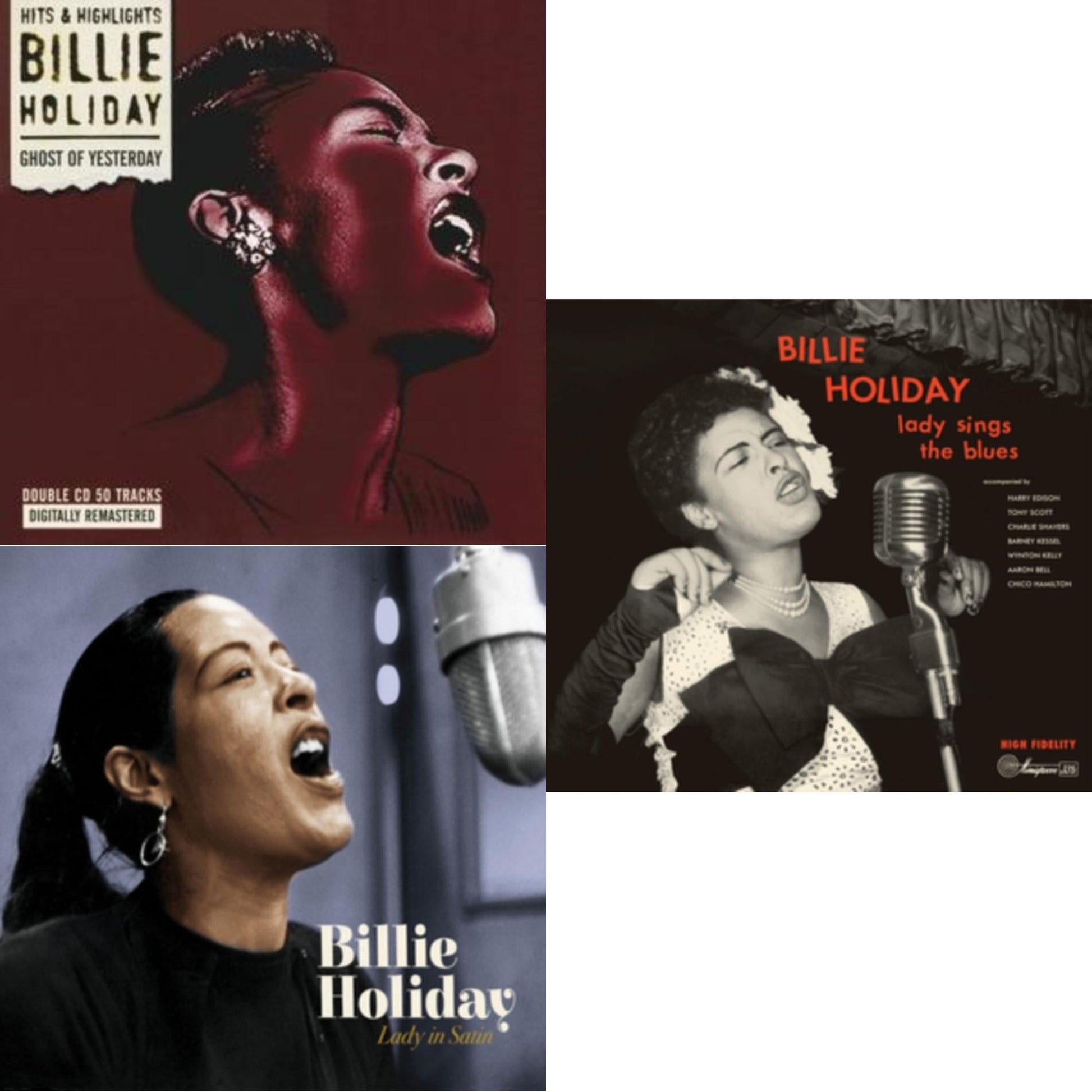 This is a 3 CD SKU bundle.
1.This CD is brand new.Format: CDThis item's title is: Ghost Of YesterdayArtist: Billie HolidayBarcode: 5023693310121Release Date: 11/29/2019
2.This CD is brand new.