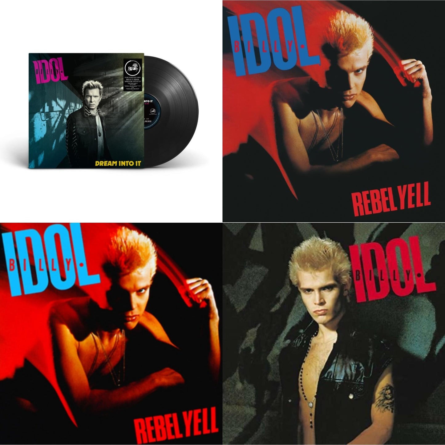 Dream Into It & Rebel Yell (Expanded Edition) (Deluxe/2LP) & Rebel Yell & Billy Idol (Original Sequence)