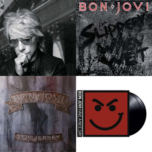 2020 (2LP/Gold Vinyl) & Slippery When Wet (180G) & New Jersey (180G) & Have A Niceday (180G)