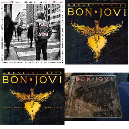 Forever (Legendary Edition) & Bon Jovi Greatest Hits & Bon Jovi Greatest Hits & Slippery When Wet