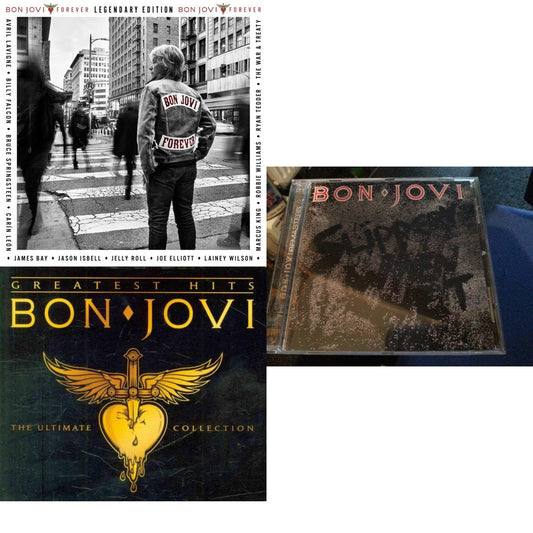 Forever (Legendary Edition) & Bon Jovi Greatest Hits & Slippery When Wet