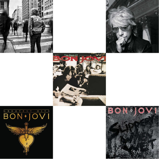 Forever & Greatest Hits (2LP) & Cross Road (2LP) & 2020 (2LP/Gold Vinyl) & Slippery When Wet (180G)