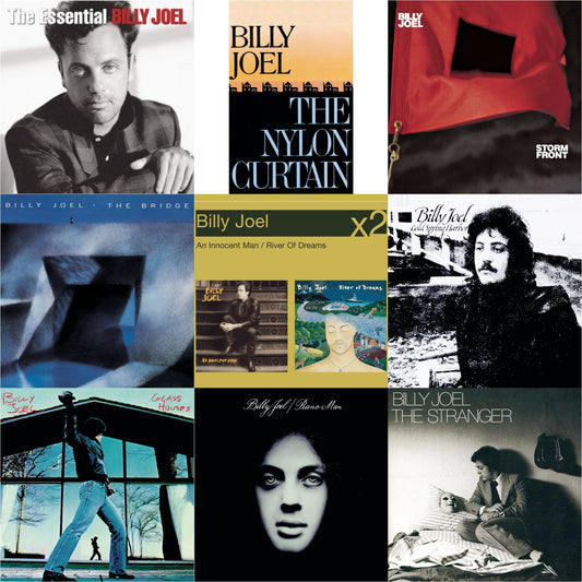 Essential Billy Joel & Nylon Curtain & Stormfront & Bridge & River Of Dreams & Cold Spring Harbor & Glass Houses & Piano Man & Stranger