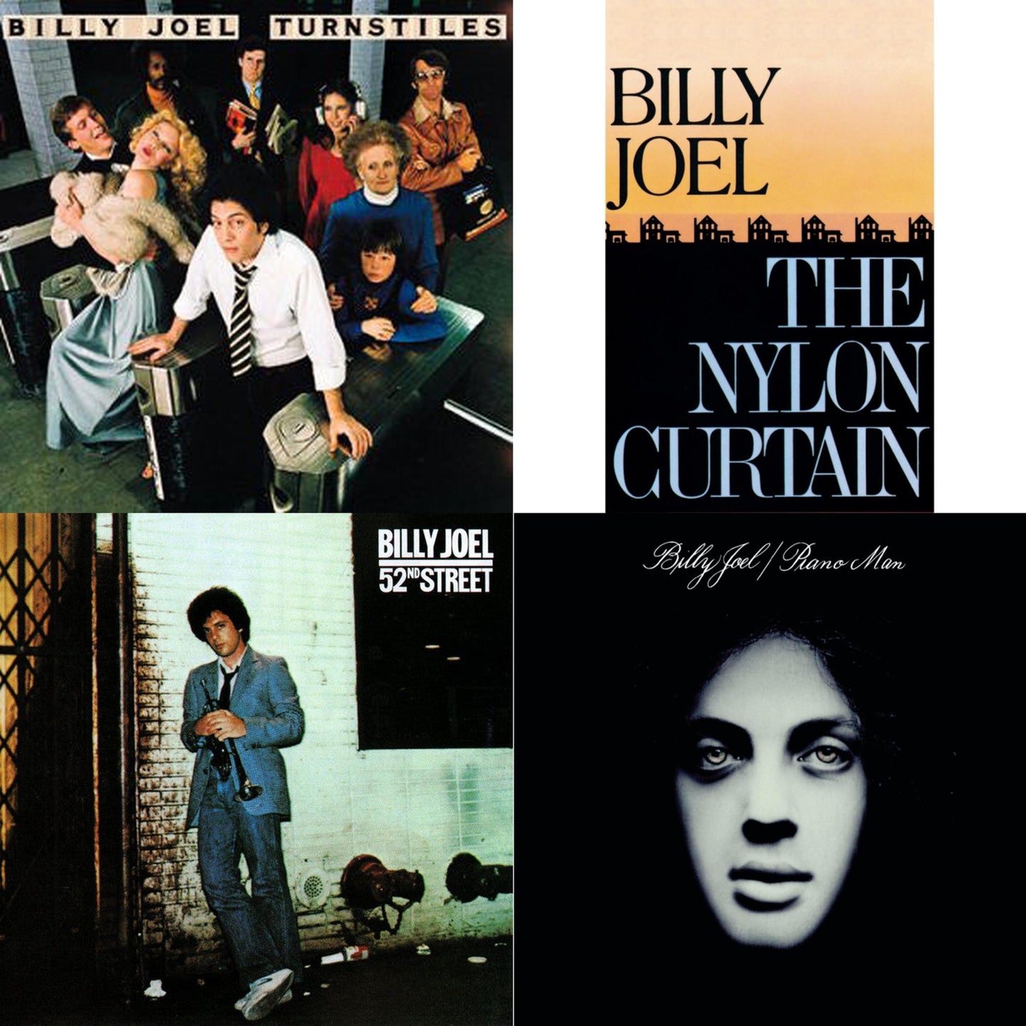 Turnstiles & Nylon Curtain & 52Nd Street & Piano Man