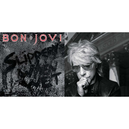 This is a 2 LP Vinyl SKU bundle.
1.This LP Vinyl is brand new.Format: LP VinylMusic Style: Hard RockThis item's title is: Slippery When Wet (180G)Artist: Bon JoviLabel: ISLAND/UMEBarcode: 602547029218Release Date: 11/4/2016
2.This LP Vinyl is brand new.