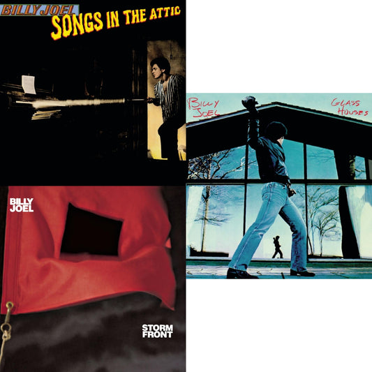 Songs In The Attic & Stormfront & Glass Houses