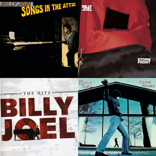 Songs In The Attic & Stormfront & Hits & Glass Houses