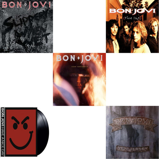 7800º Fahrenheit (180G) & Slippery When Wet (180G) & New Jersey (180G) & These Days (180G) & Have A Niceday (180G)