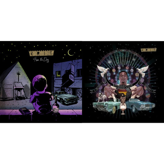 This is a 2 LP Vinyl SKU bundle.
1.This LP Vinyl is brand new.Format: LP VinylThis item's title is: 4Eva N A Day (Limited/2LP)Artist: Big K.R.I.T.Label: BMG RIGHTS MANAGEMENT (US) LLCBarcode: 4050538721294Release Date: 10/28/2022
2.This LP Vinyl is brand new.