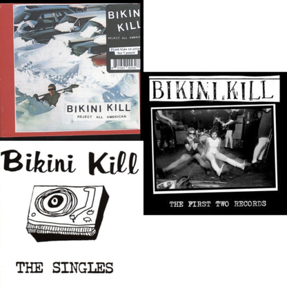 This is a 3 CD SKU bundle.
1.This CD is brand new.Format: CDMusic Style: PunkThis item's title is: Reject All AmericanArtist: Bikini KillLabel: BIKINI KILL RECORDSBarcode: 851647004308Release Date: 5/31/2019
2.This CD is brand new.