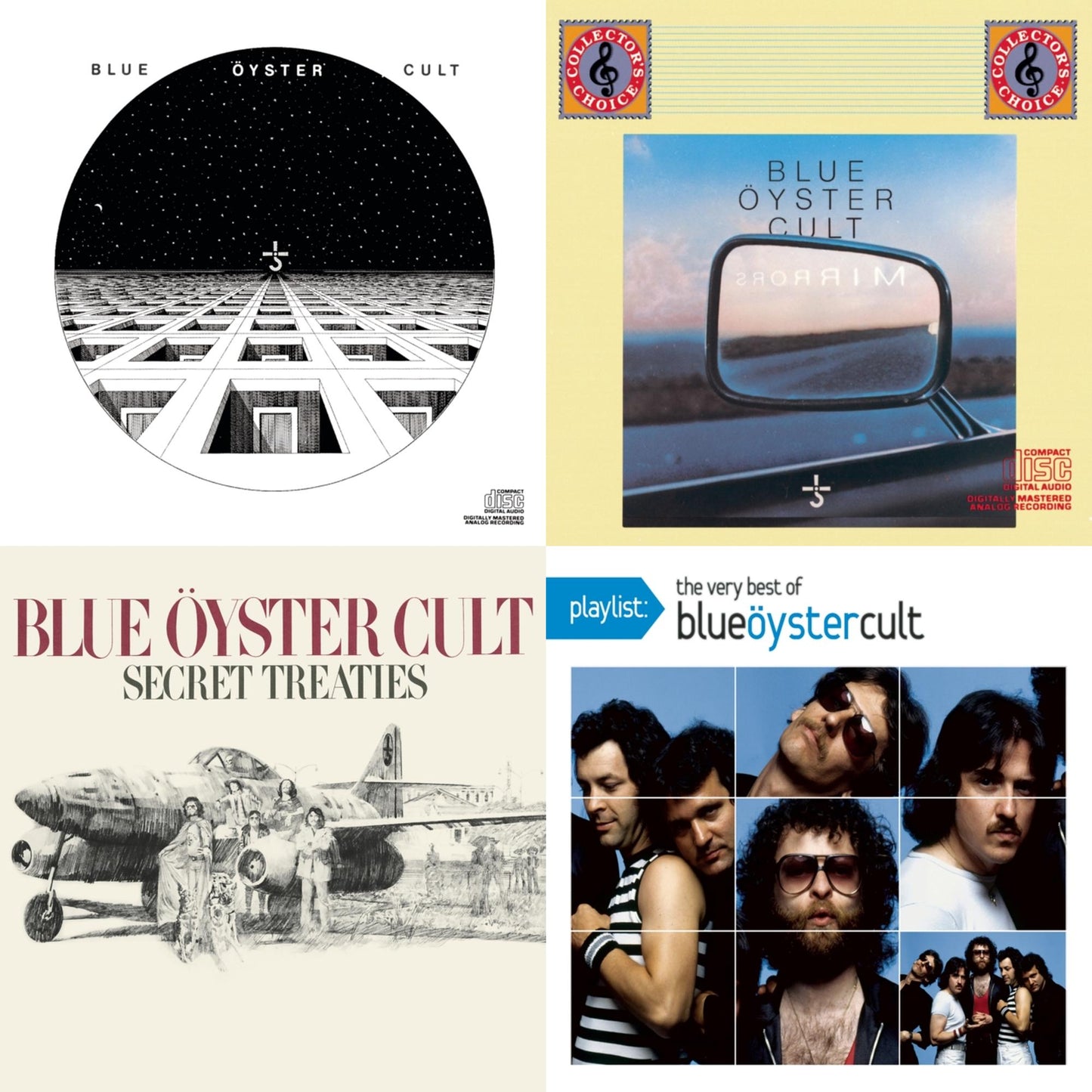 Blue Oyster Cult & Mirrors & Secret Treaties & Playlist: Very Best Of Blue Oyster Cult
