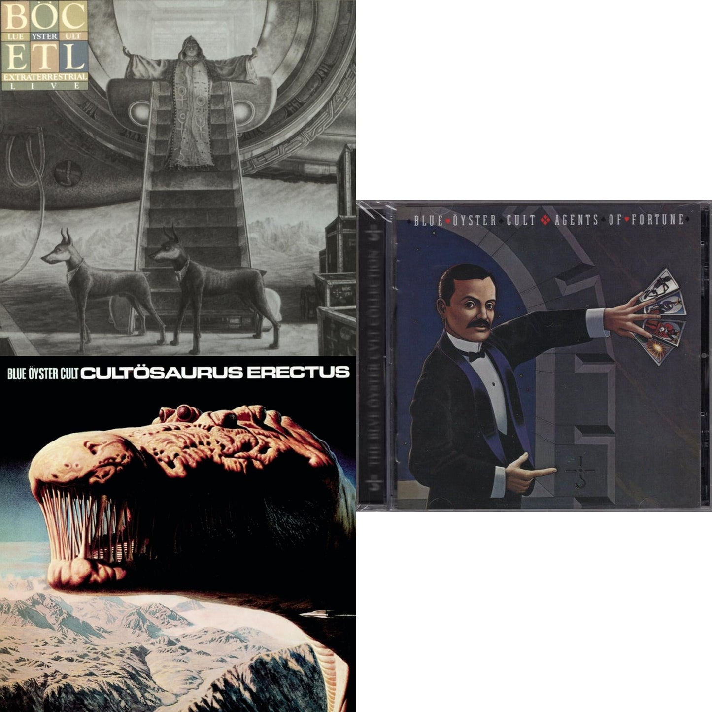 Extraterrestrial Live & Cultosaurus Erectus & Agents Of Fortune