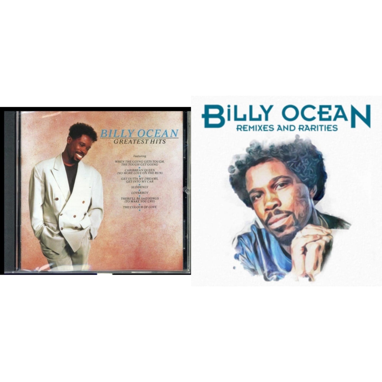 This is a 2 CD SKU bundle.
1.This CD is brand new.Format: CDMusic Style: DiscoThis item's title is: Greatest HitsArtist: Billy OceanLabel: LEGACYBarcode: 012414127129Release Date: 10/17/1989
2.This CD is brand new.