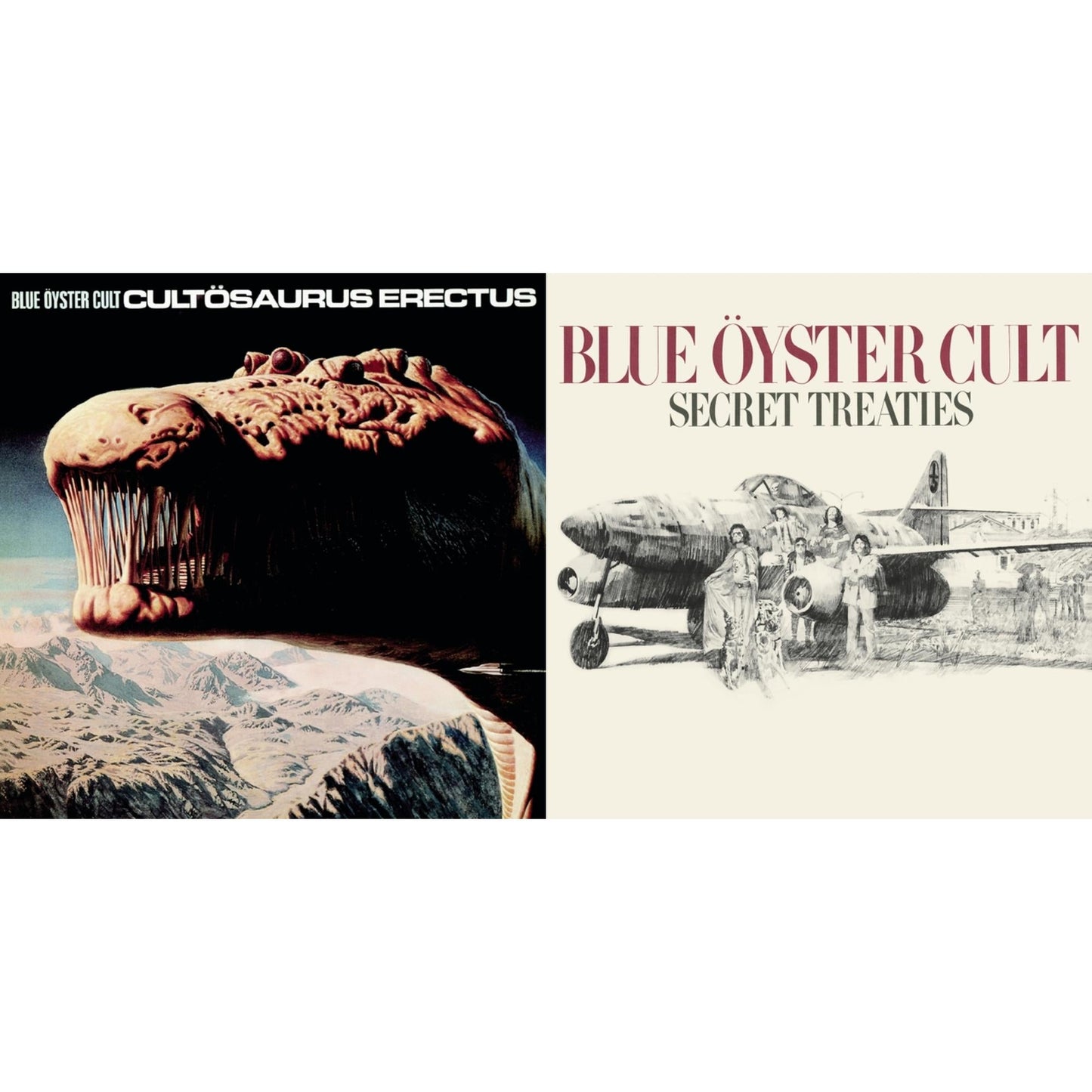 Cultosaurus Erectus & Secret Treaties