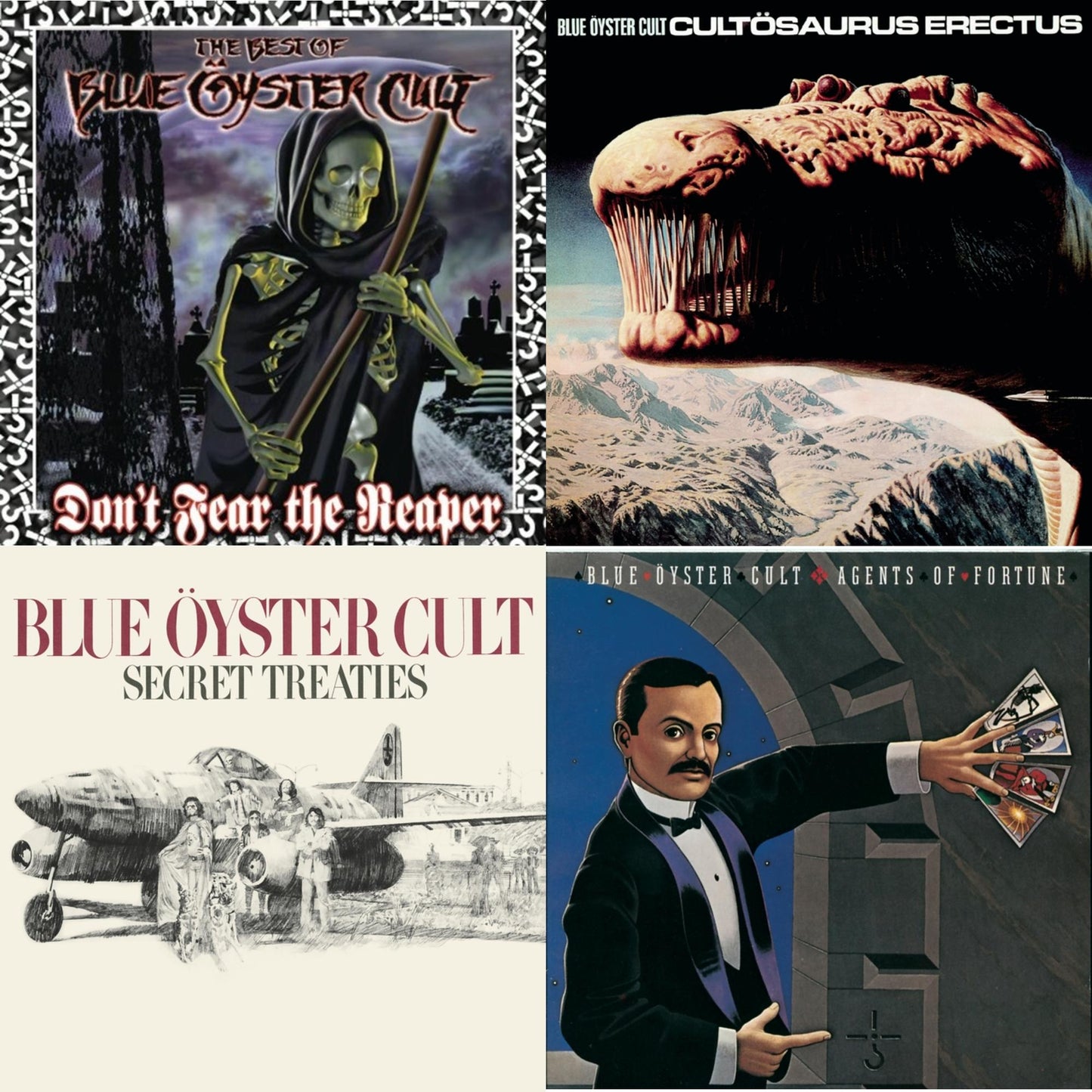 Don't Fear The Reaper: Best Of Blue Oyster Cult & Cultosaurus Erectus & Secret Treaties & Agents Of Fortune