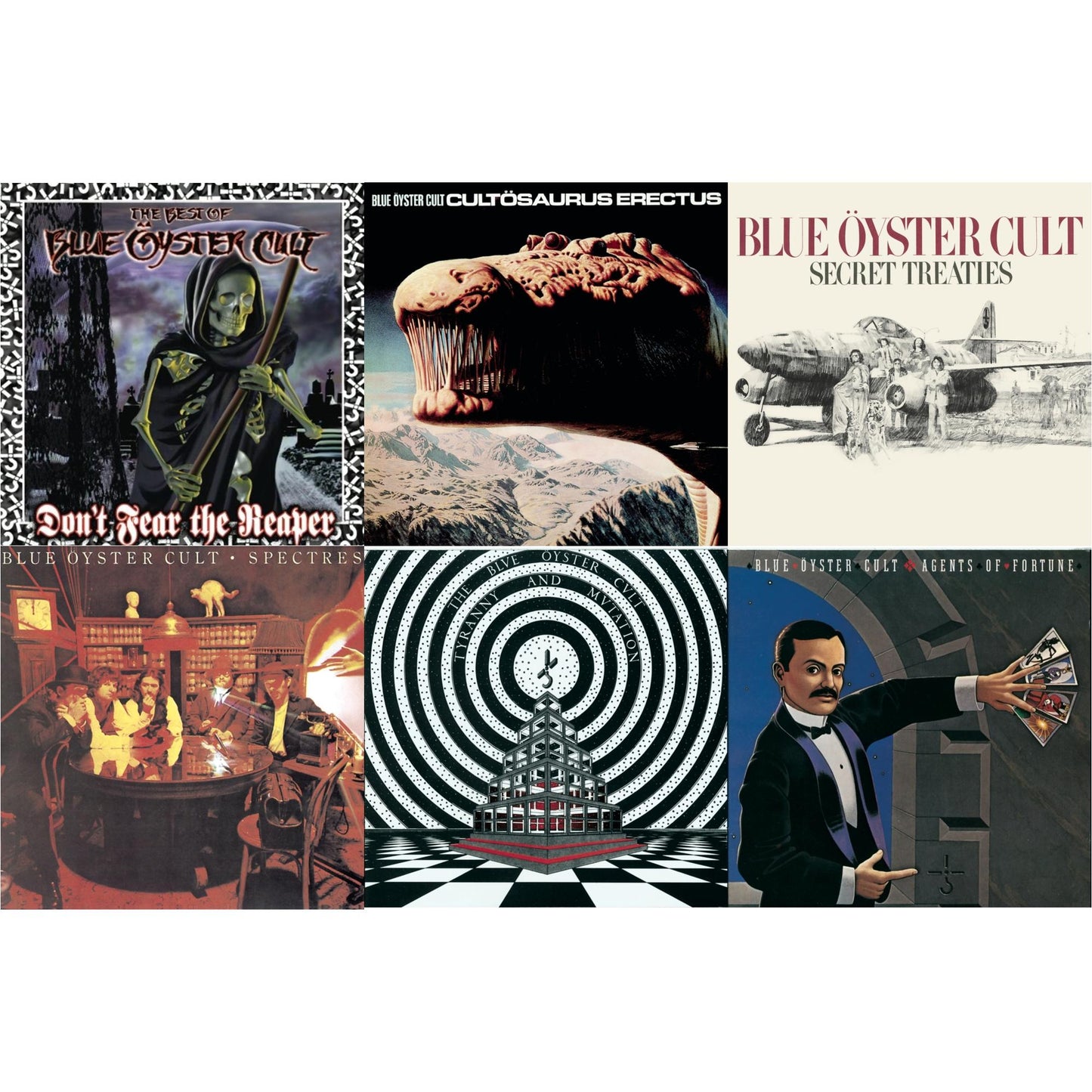 Don't Fear The Reaper: Best Of Blue Oyster Cult & Cultosaurus Erectus & Secret Treaties & Spectres & Tyranny & Mutation & Agents Of Fortune