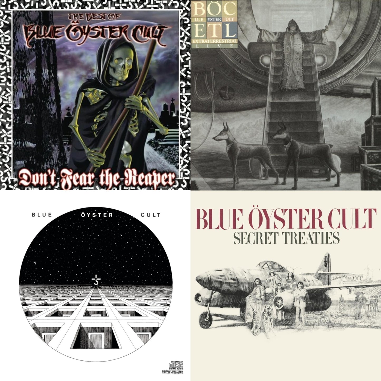 Don't Fear The Reaper: Best Of Blue Oyster Cult & Extraterrestrial Live & Blue Oyster Cult & Secret Treaties