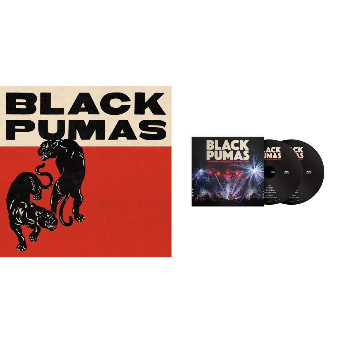Black Pumas (Deluxe 2CD) & Live From Brooklyn Paramount (2CD)