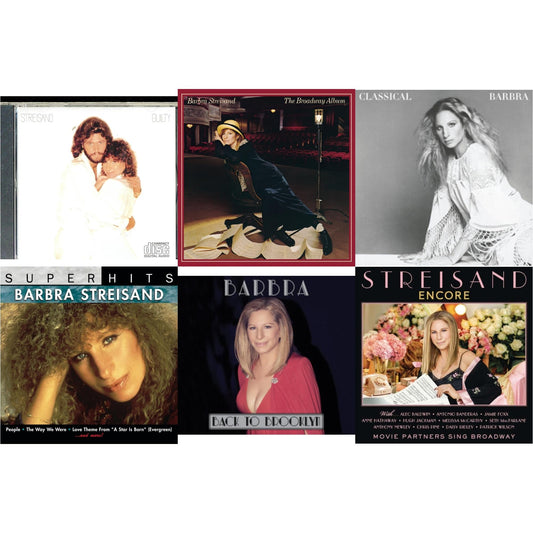 Guilty & Broadway Album & Classical Barbra & Super Hits & Back To Brooklyn & Encore: Movie Partners Sing Broadway