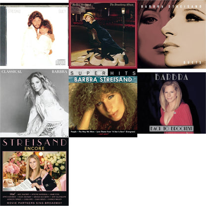 Guilty & Broadway Album & Duets & Classical Barbra & Super Hits & Back To Brooklyn & Encore: Movie Partners Sing Broadway