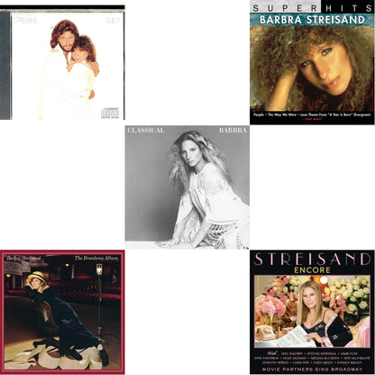Guilty & Broadway Album & Classical Barbra & Super Hits & Encore: Movie Partners Sing Broadway