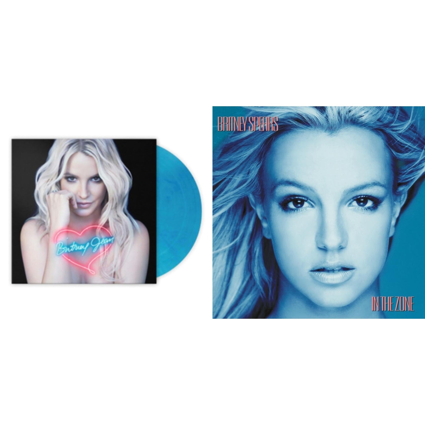 This is a 2 LP Vinyl SKU bundle.
1.This LP Vinyl is brand new.Format: LP VinylMusic Style: EuropopThis item's title is: Britney Jean (Blue Marbled LP Vinyl/Import)Artist: Britney SpearsLabel: SONY MUSIC CMGBarcode: 196587791810Release Date: 5/26/2023
2.This LP Vinyl is brand new.