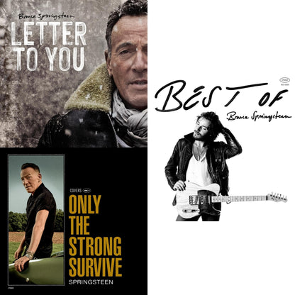 Letter To You (2LP/140G) & Only The Strong Survive (2LP/140G/D-Side Etching) & Best Of Bruce Springsteen (2LP)