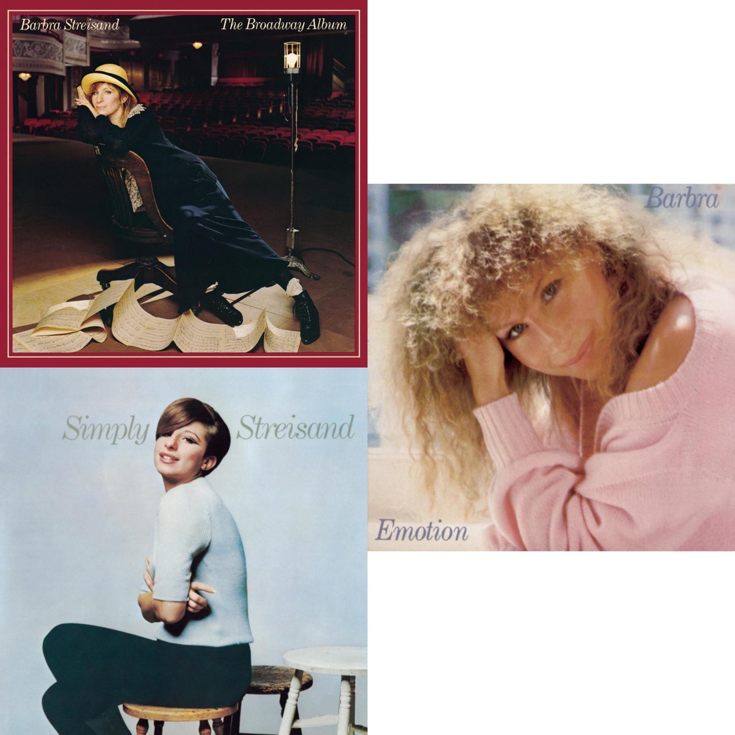 Broadway Album & Simply Streisand & Emotion