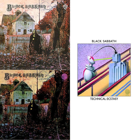 Black Sabbath (180G) & Black Sabbath (LP/CD) (180G) & Technical Ecstasy
