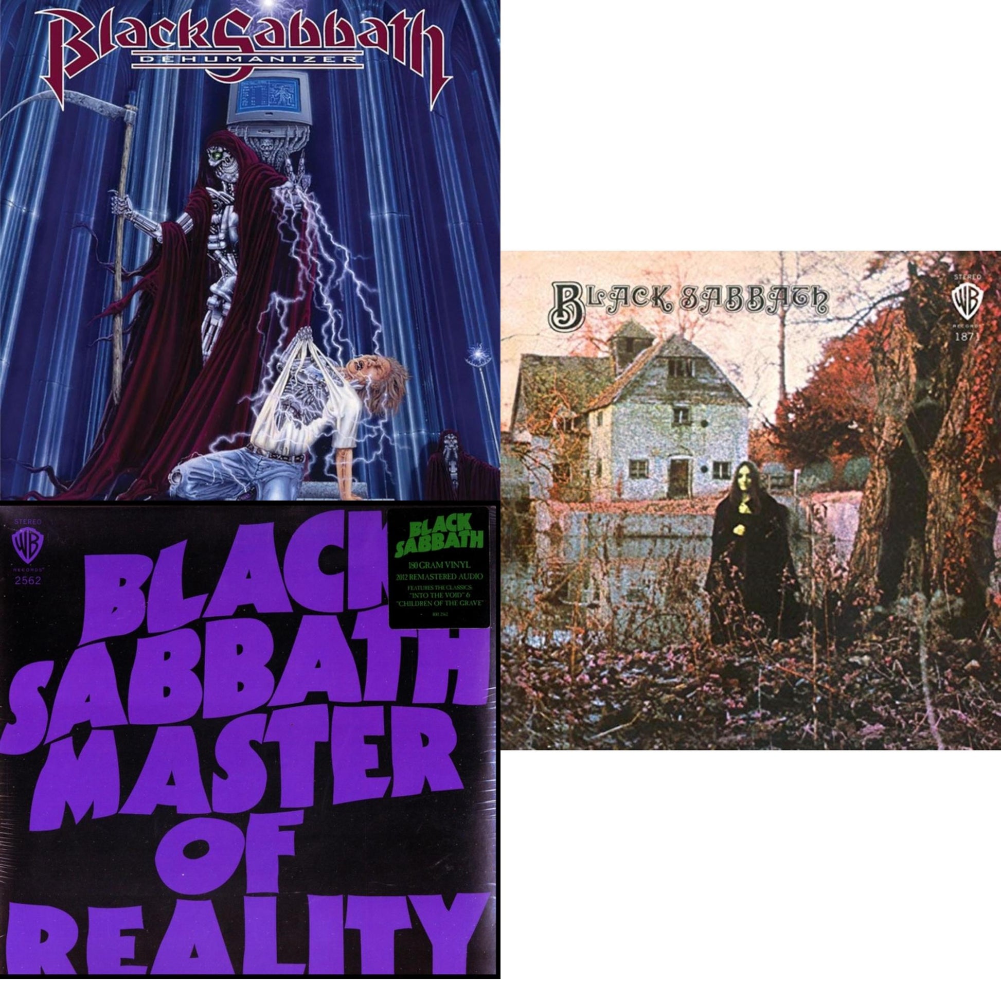 This is a 3 LP Vinyl SKU bundle.
1.This LP Vinyl is brand new.Format: LP VinylThis item's title is: Dehumanizer (Deluxe Edition/2LP) (Rocktober)Artist: Black SabbathBarcode: 603497850730Release Date: 10/25/2019
2.This LP Vinyl is brand new.