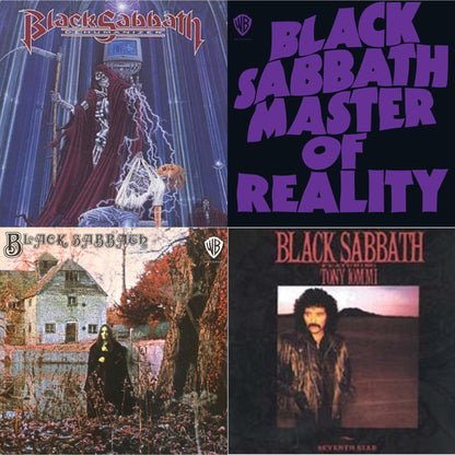 Dehumanizer & Master Of Reality & Black Sabbath & Seventh Star