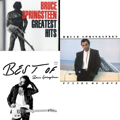 This is a 3 CD SKU bundle.
1.This CD is brand new.Format: CDMusic Style: Folk RockThis item's title is: Greatest HitsArtist: Bruce SpringsteenLabel: LEGACYBarcode: 074646706022Release Date: 2/28/1995
2.This CD is brand new.