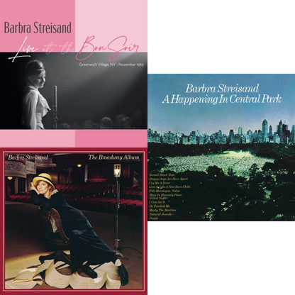 Live At The Bon Soir & Broadway Album & Happening In Central Park
